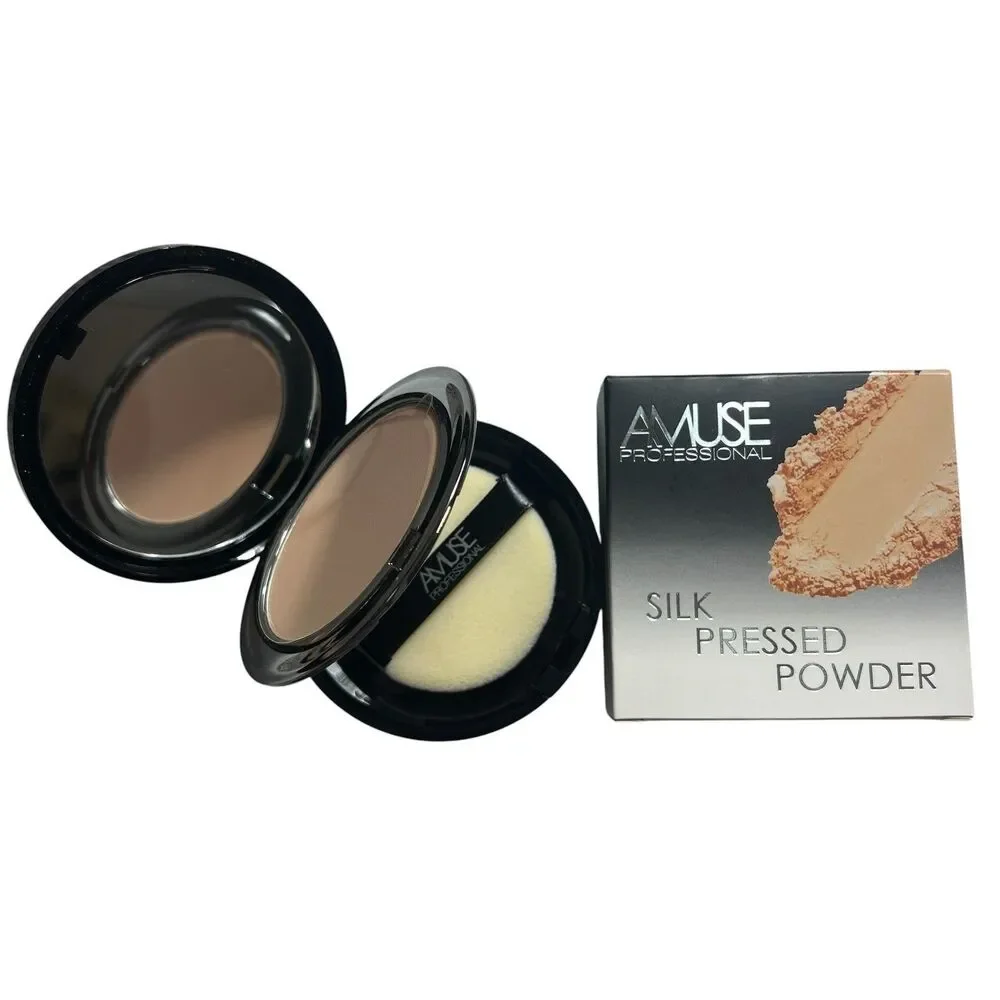 Amuse Professional Silk Pressed Powder Med.Plus Medium 0.37oz KL228-5 New